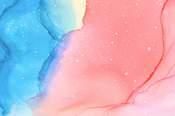 Hand painted ink texture. Abstract background.