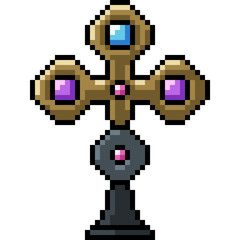 vector pixel art abstract decoration