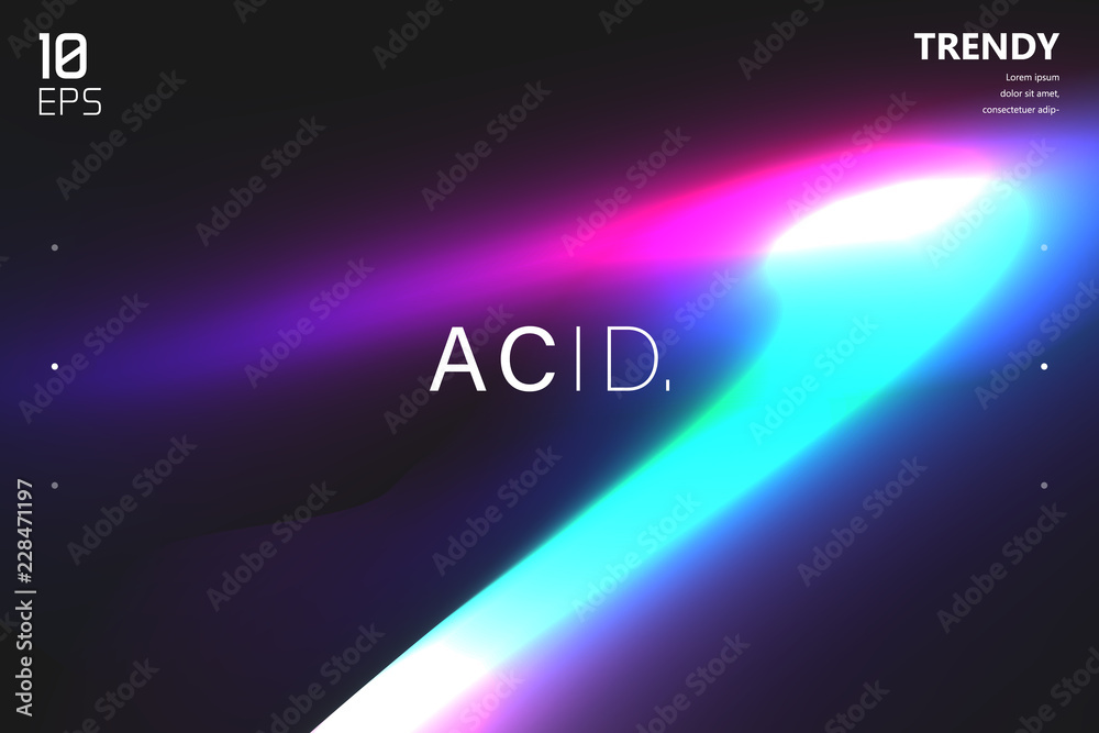Wall mural abstract smooth colorful mesh gradient background 16:9