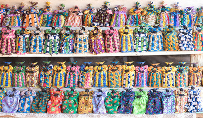 Fototapeta na wymiar Herero dolls in Namibia