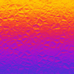 Neon Colorful Wrinkled Foil Texture Multi Colored Background