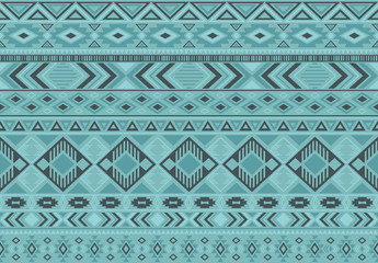 Indonesian pattern tribal ethnic motifs geometric seamless vector background. Trendy boho tribal motifs clothing fabric textile print traditional design with triangle and rhombus shapes.