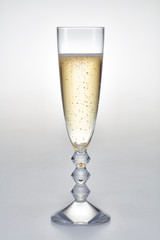 crystal champagne  glass