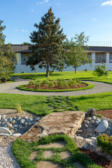 Obraz premium Landscape design and its elements in photography