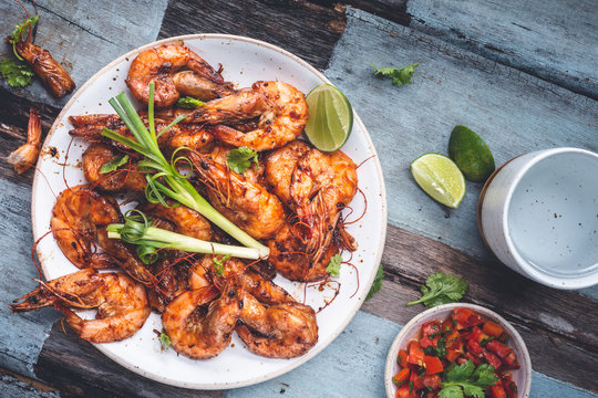 Assam Prawn, ou Crevette Grill&eacute;e &agrave; la Sauce Tamarin, Plat Malaisien
