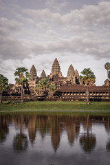 Fototapeta na wymiar Temple d'Angkor