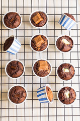 Muffins al cioccolato 