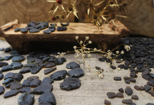 Brown sea glass