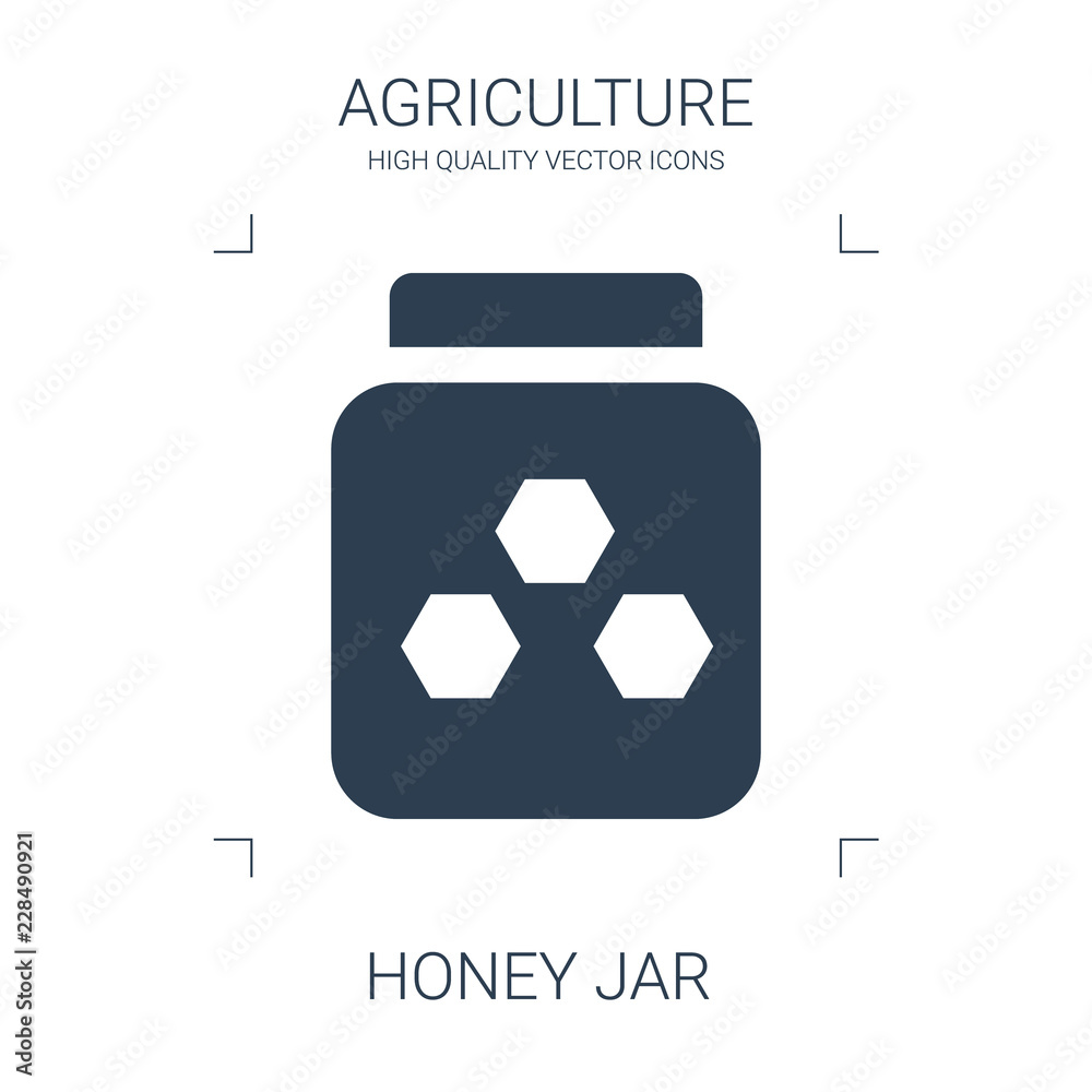 Canvas Prints honey jar icon