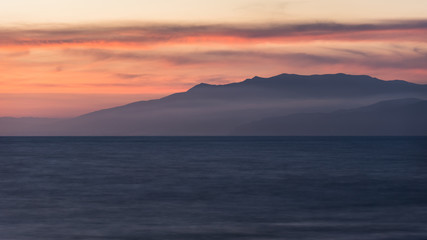 Nature Lines at sunset