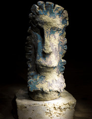 Stone sculpture handmade