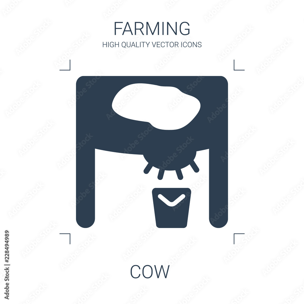 Poster cow icon