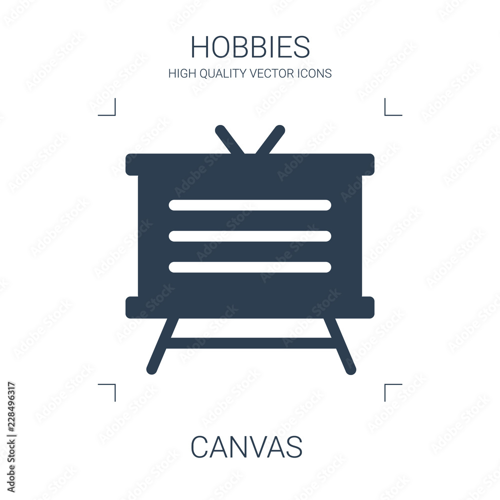 Poster canvas icon