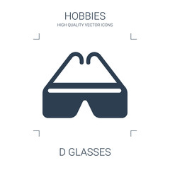 d glasses icon