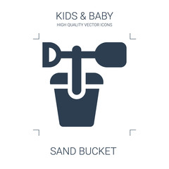 sand bucket icon