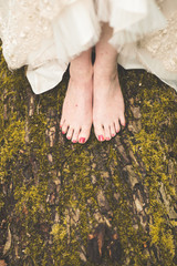 Braut Herbstbraut Kleid