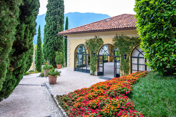 Villa del Balbianello green garden