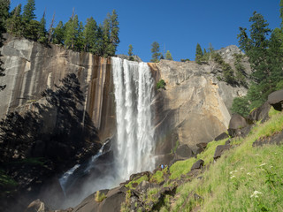 Yosemite valley national park, mountain nature, California, USA