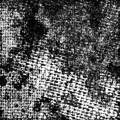 The grunge texture black and white. Vector abstract background from cracks, scratches, abrasions