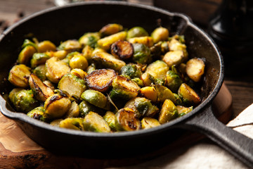 Roasted brussles sprouts