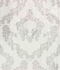Luxury ornamented pattern Vector. Royal luxury texture floral decor. Floral decoration intricated details. Pastel colors