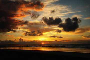 Sunrise Over the Ocean
