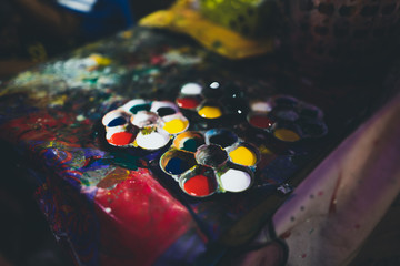 Street foods And toys In the carnival at pai