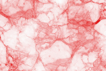 Red marble texture and background for design.