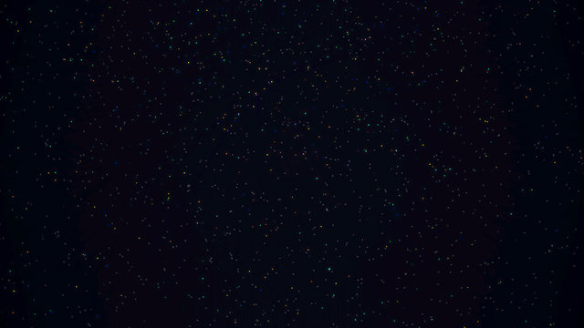 High definition star field background. Starry outer space background texture. Colorful Starry Night Sky Outer Space background. Depht of field, motion blur, glitch effects, vintage