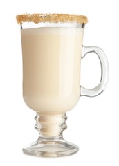 Traditional eggnog for Christmas