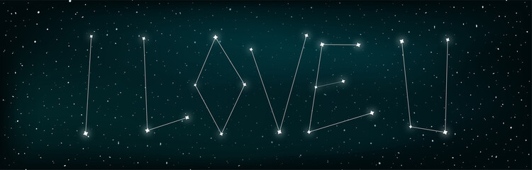 I love you constelation © RATOCA