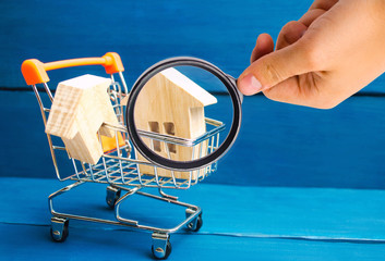 Property investment and house mortgage financial concept. buying, renting and selling apartments....