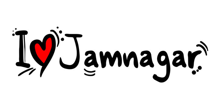 Jamnagar city of India love message