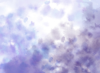 Abstract beautiful Colorful watercolor illustration painting background and backdrop.