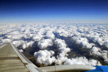 Fototapeta premium aerial view from the window