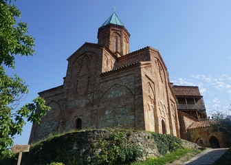 Fototapeta na wymiar Gremi Monastery Castle Church Gate