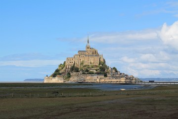 Fototapeta na wymiar Mont Saint Michel - UNESCO world heritage, Normandy, France 