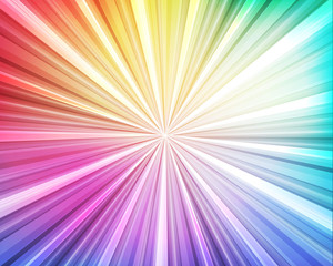 Abstract light, colors, hexagon background