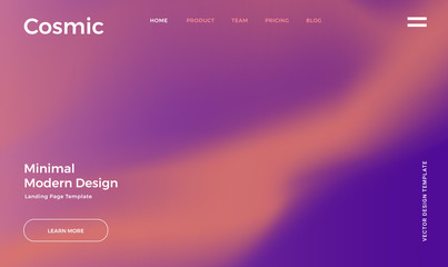 Vibrant gradient background