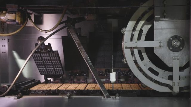 Waffle production factory line