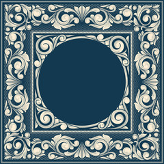 Vintage ornate decorative design