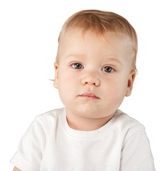 Portrait photograph of an infant