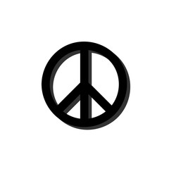 Peace Symbol icon Vector illustration, EPS10.