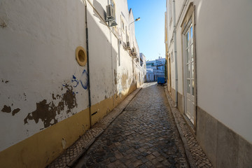 Altstadt von Olhao - Algarve, Portugal