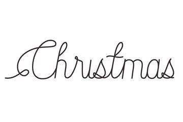 merry christmas calligraphy message