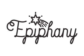 epiphany celebration calligraphy message