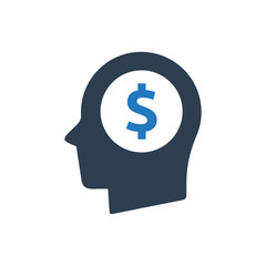 Business thinking icon