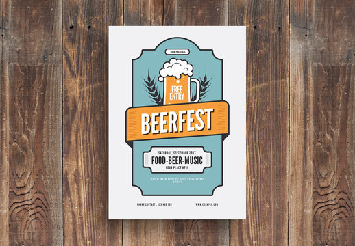 Beerfest Flyer Layout