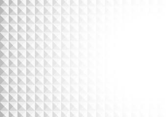 Vector : Abstract triangles on white background