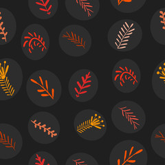 colored branches with gray circles